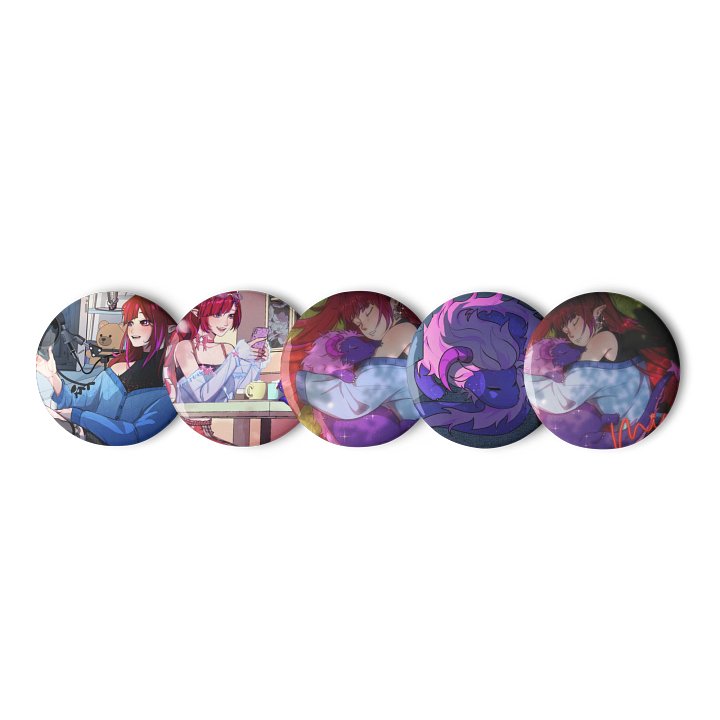 Shurui Mio - Pin Buttons Set product image (1)