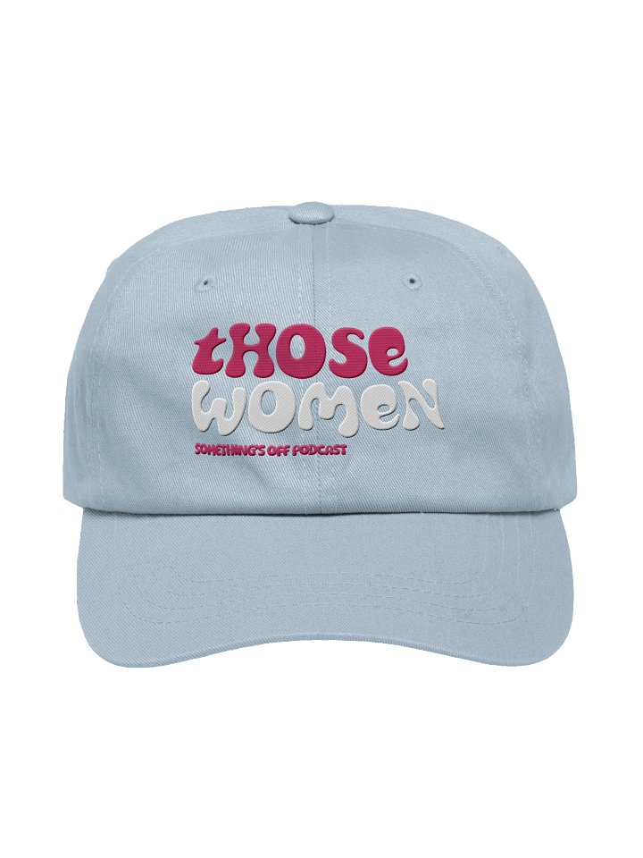Those Women embroidered hat product image (5)