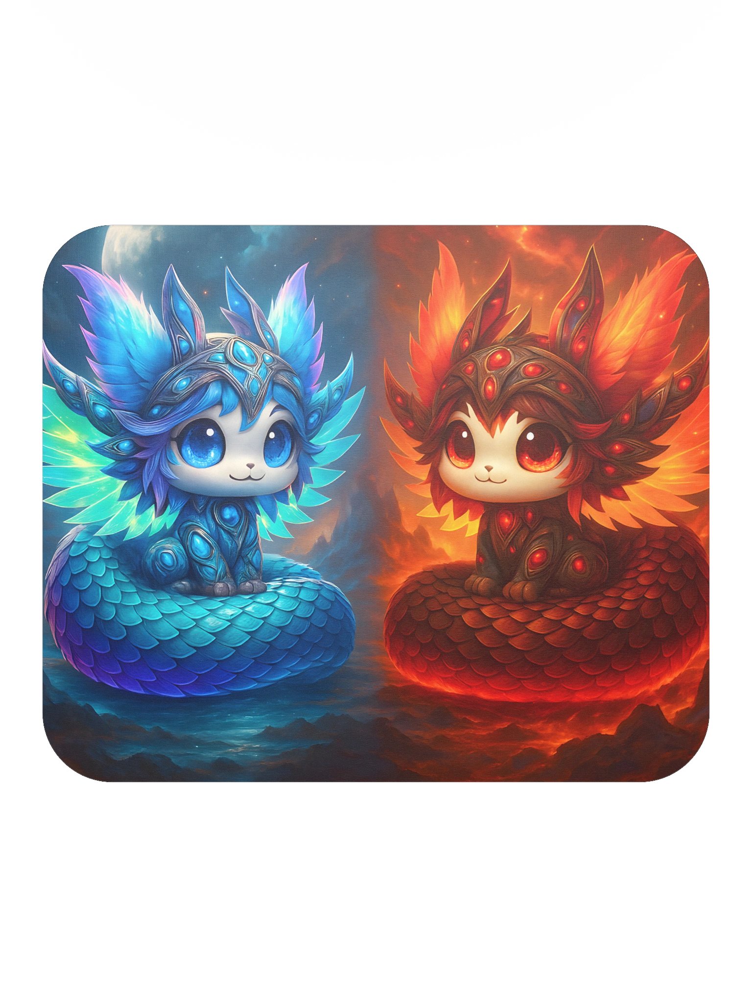 Serpentine Aquatic Alien Duo Mousepad product image (2)