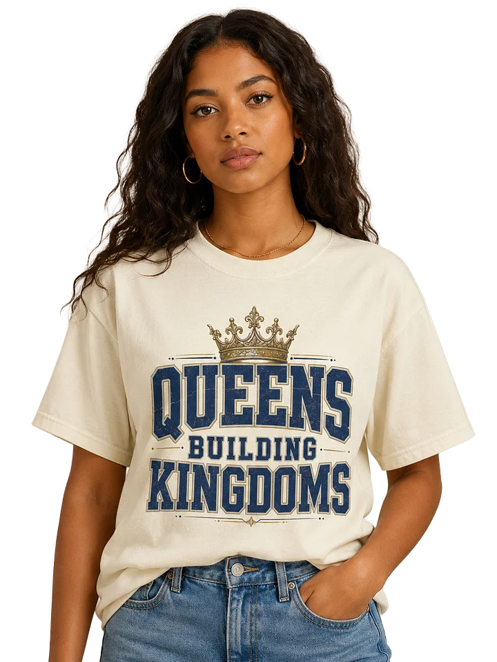 Queens Building Kingdoms Collegiate Premium T-Shirt product image (1)