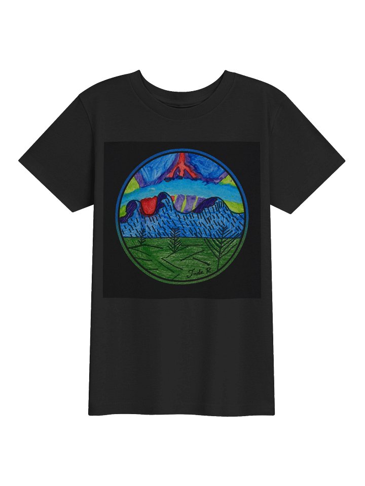 Jude R.'s Mountain Adventure Kids T-Shirt product image (6)