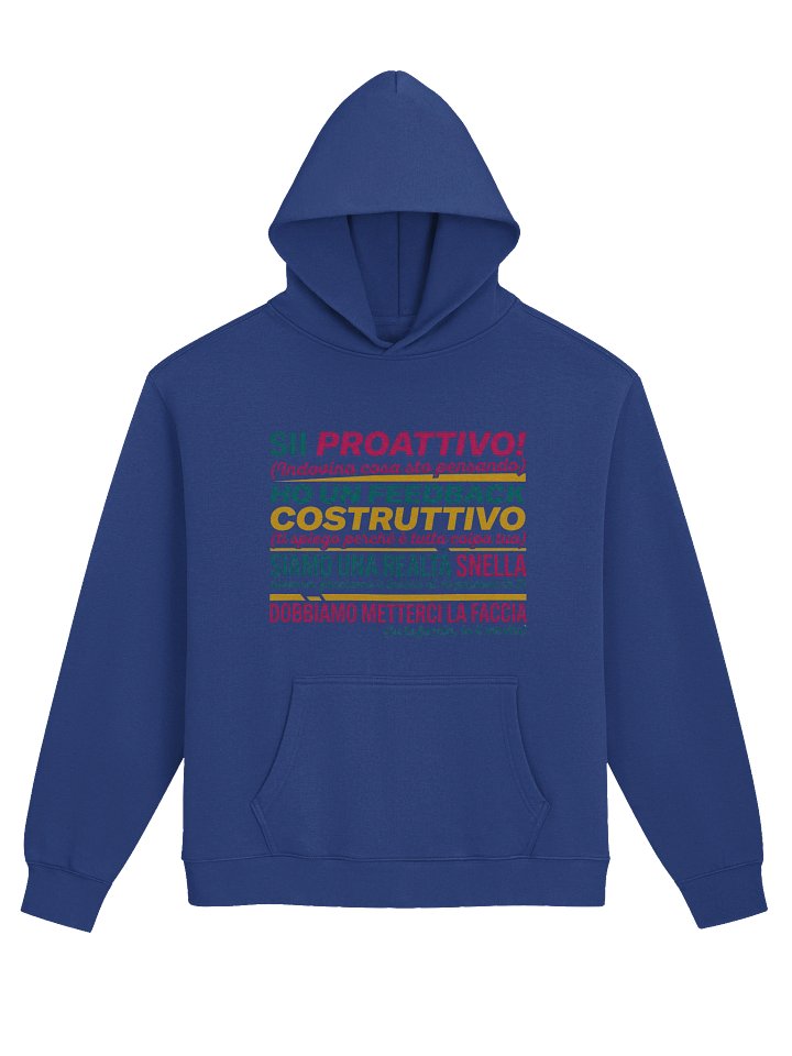 🧥 Hoodie "Manuale di Sopravvivenza Corporate" product image (3)