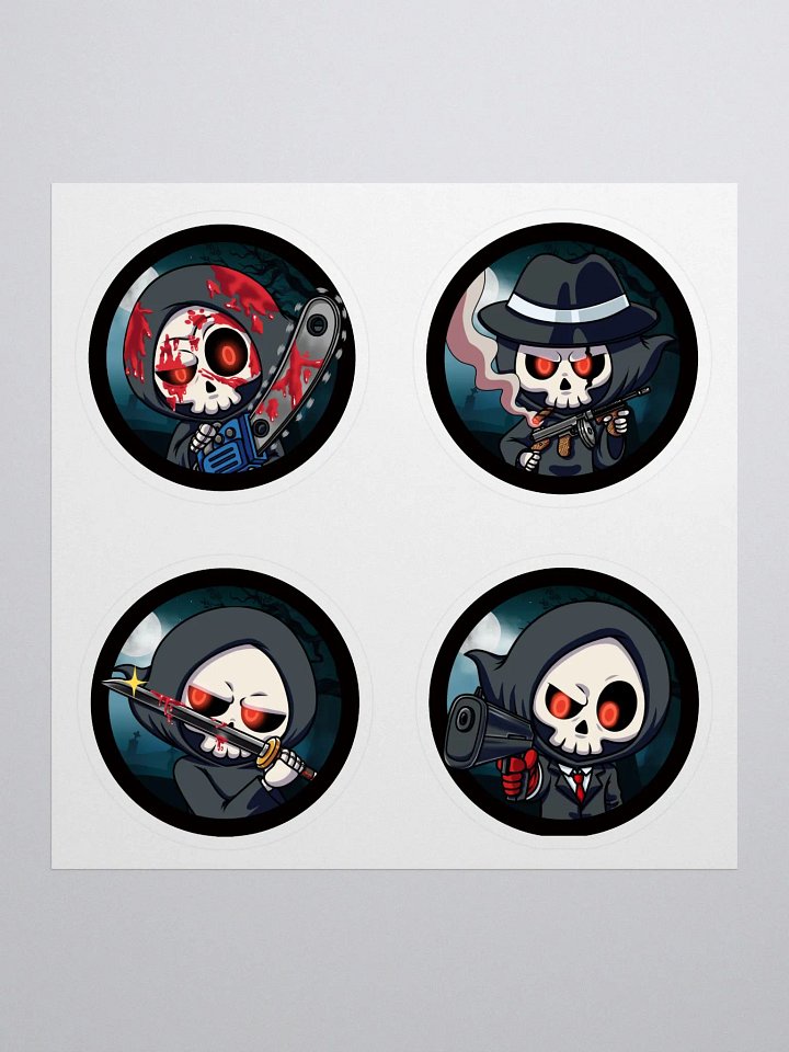 4-Pack Large Todd, The One Who Knocks Stickers product image (1)