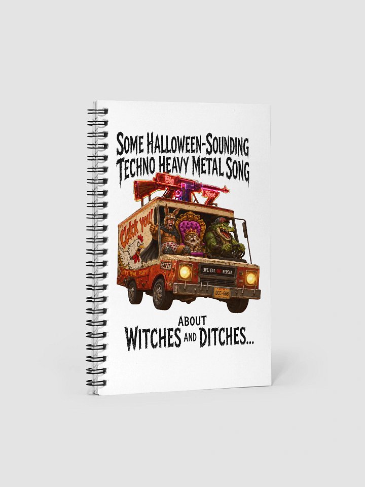 DCC Inspired Parade of Horribles Journal Notebook | Original Fan Art product image (1)