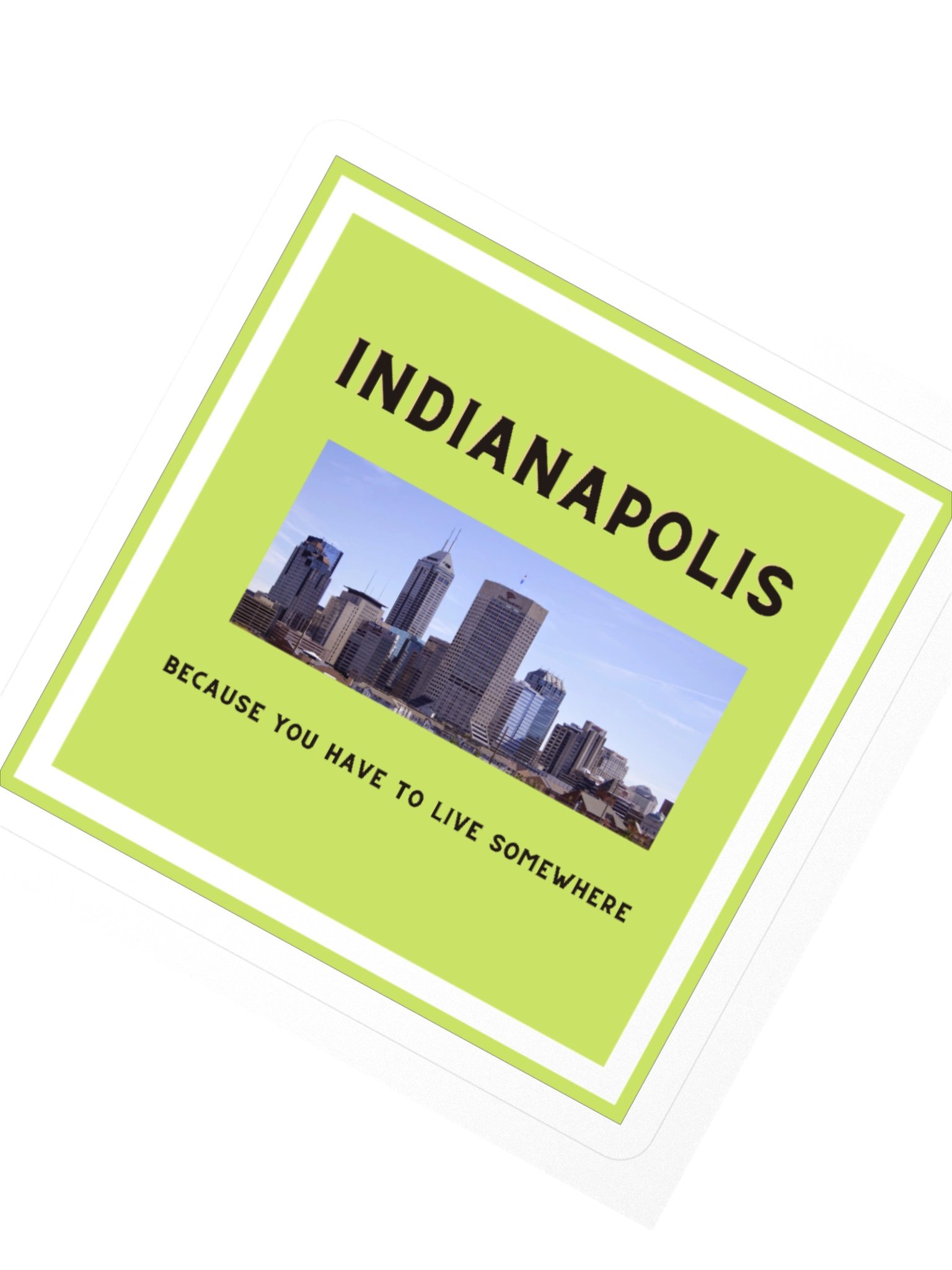 Indianapolis: Because You Have to Live Somewhere product image (2)