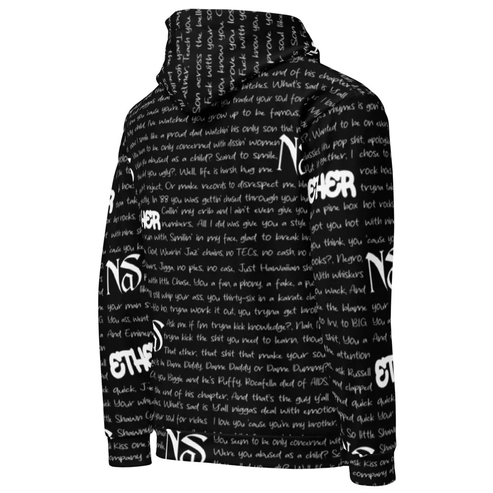 Ether - Nas - BLACK - Unisex Hoodie product image (4)