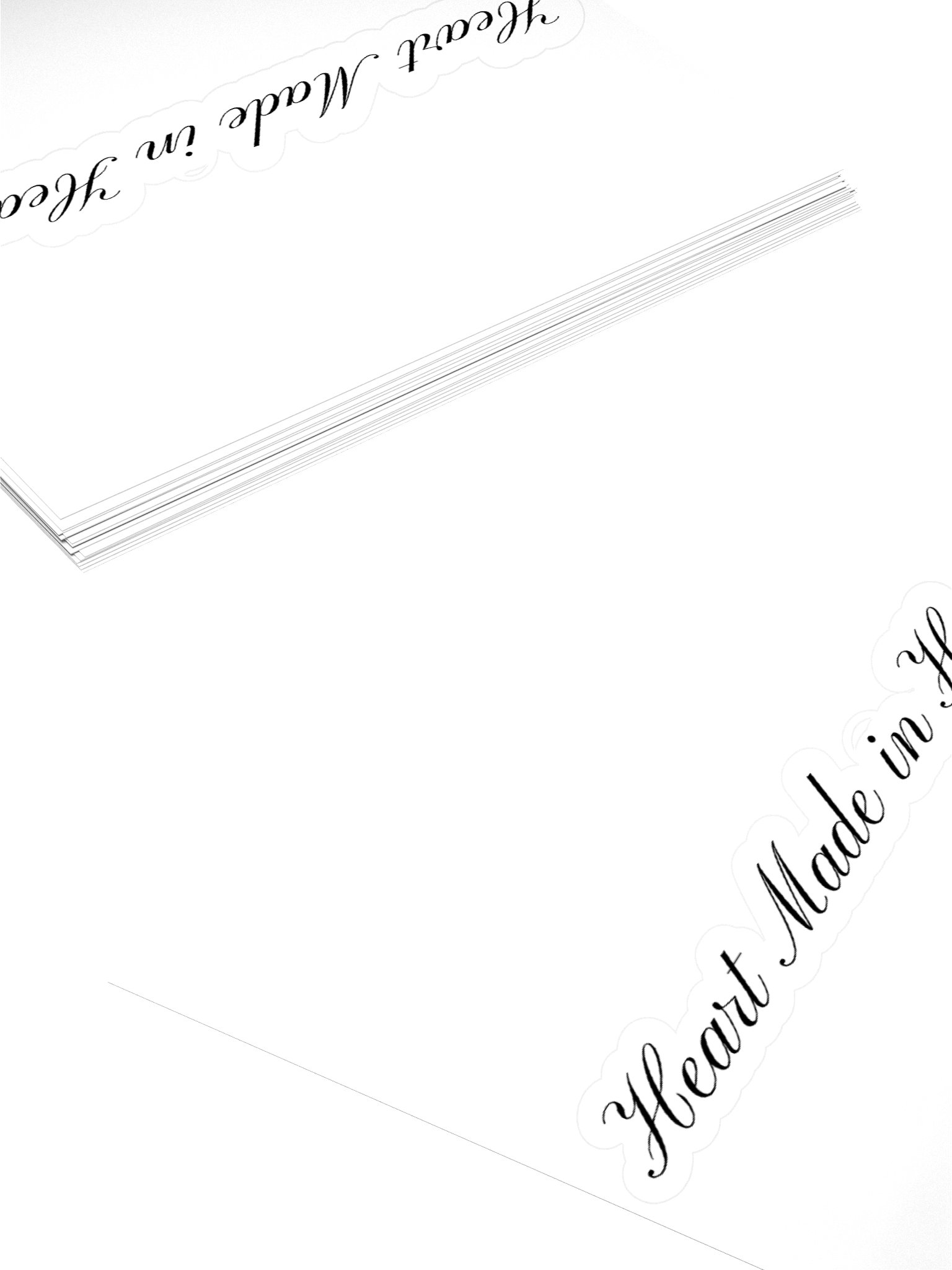 Heart Made in Heaven Sticker product image (4)