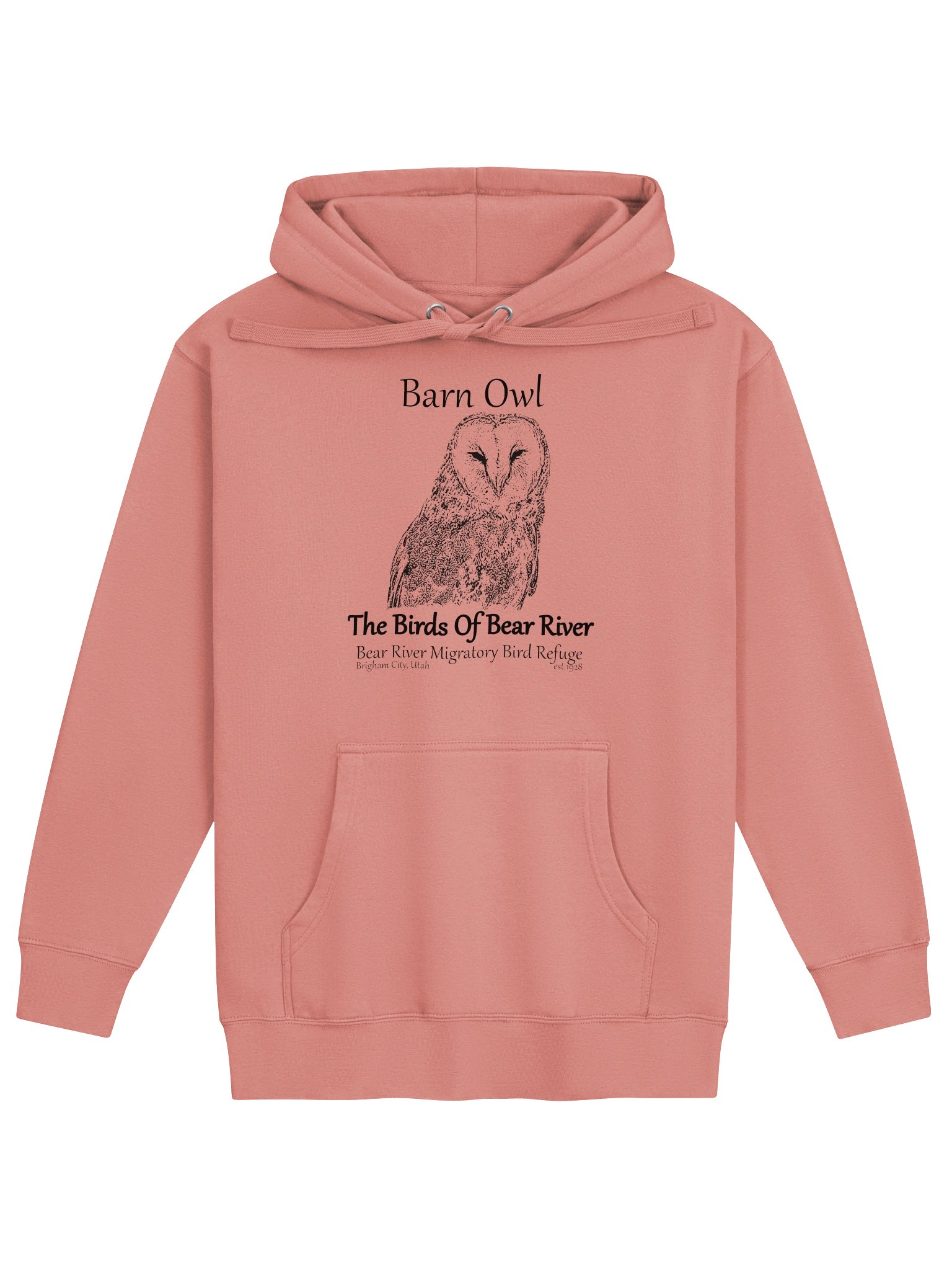 Birds of Bear River Barn Owl Premium Unisex Hoodie product image (17)