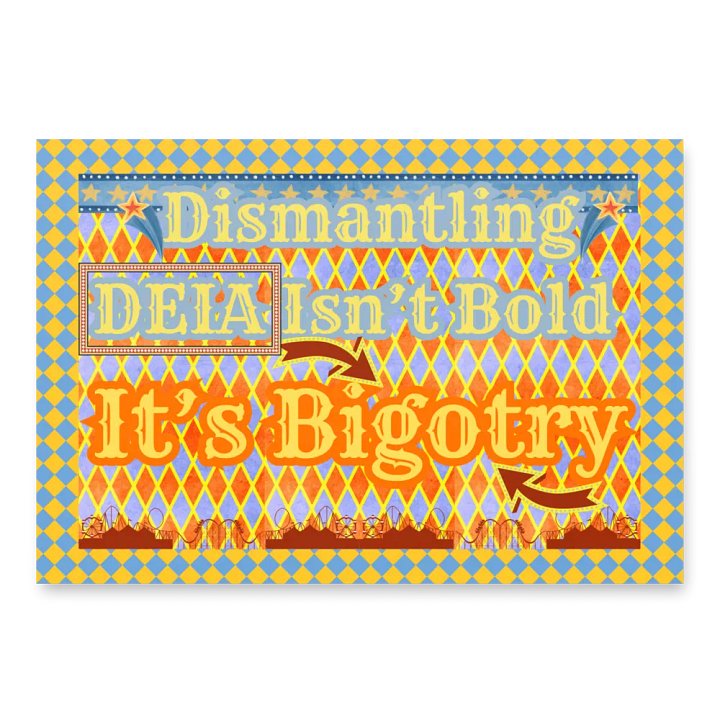 Hands Off DEIA, Dismantling DEIA Isn't Bold, Protest Paper product image (2)