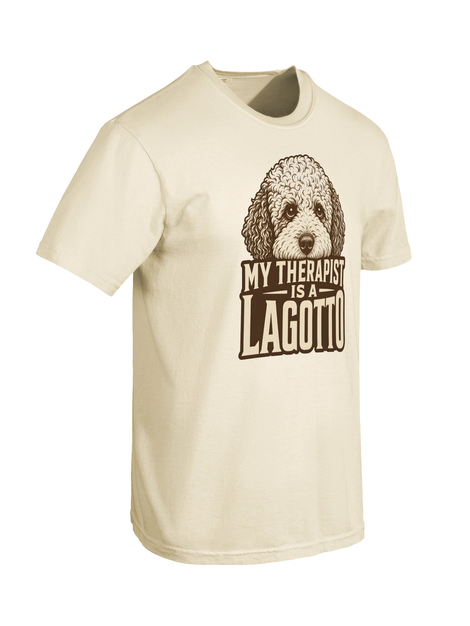 My Therapist Is a Lagotto Tee product image (3)