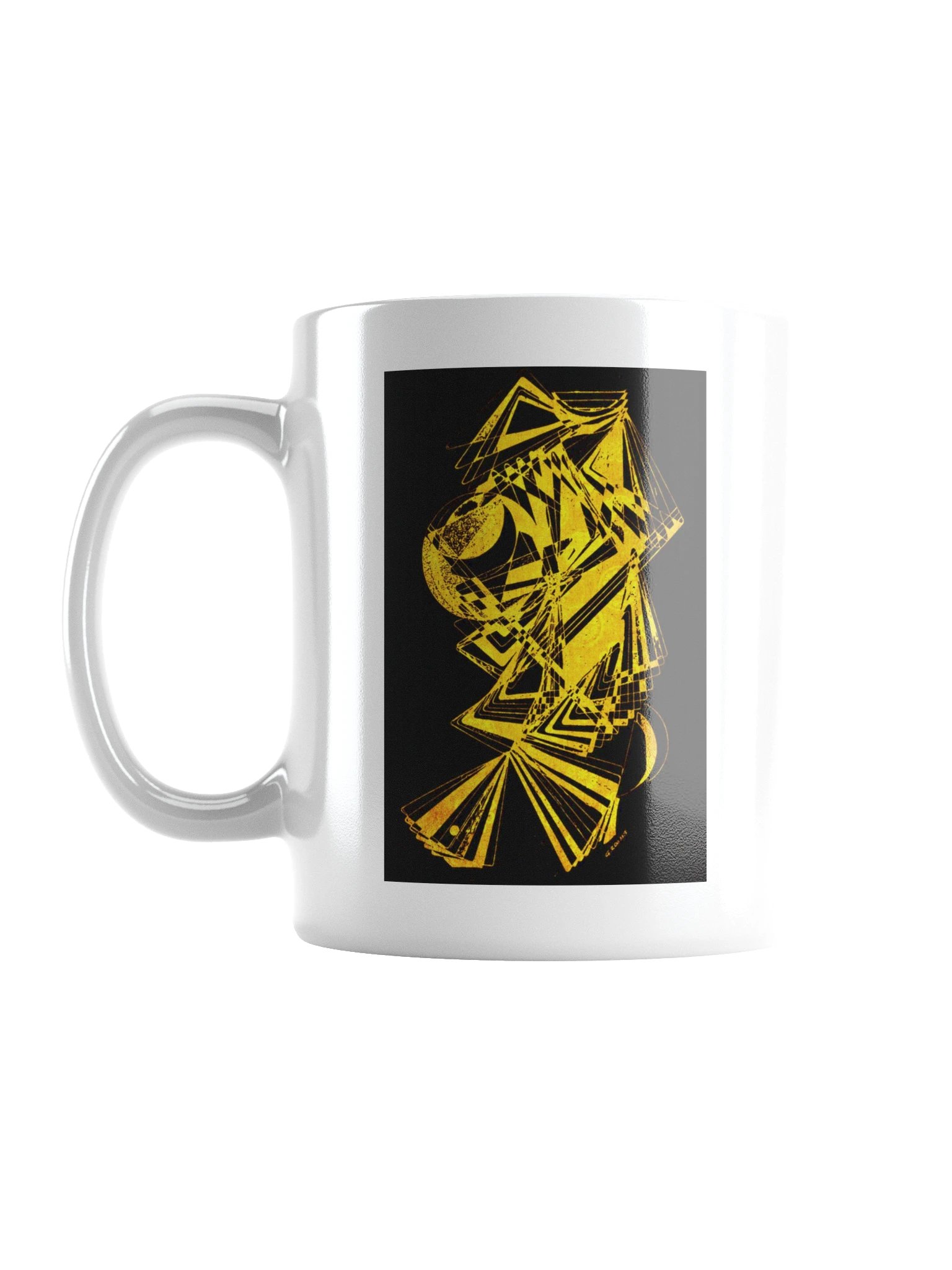 The Samurai 2026 Gold Edition — White Glossy Mug product image (1)
