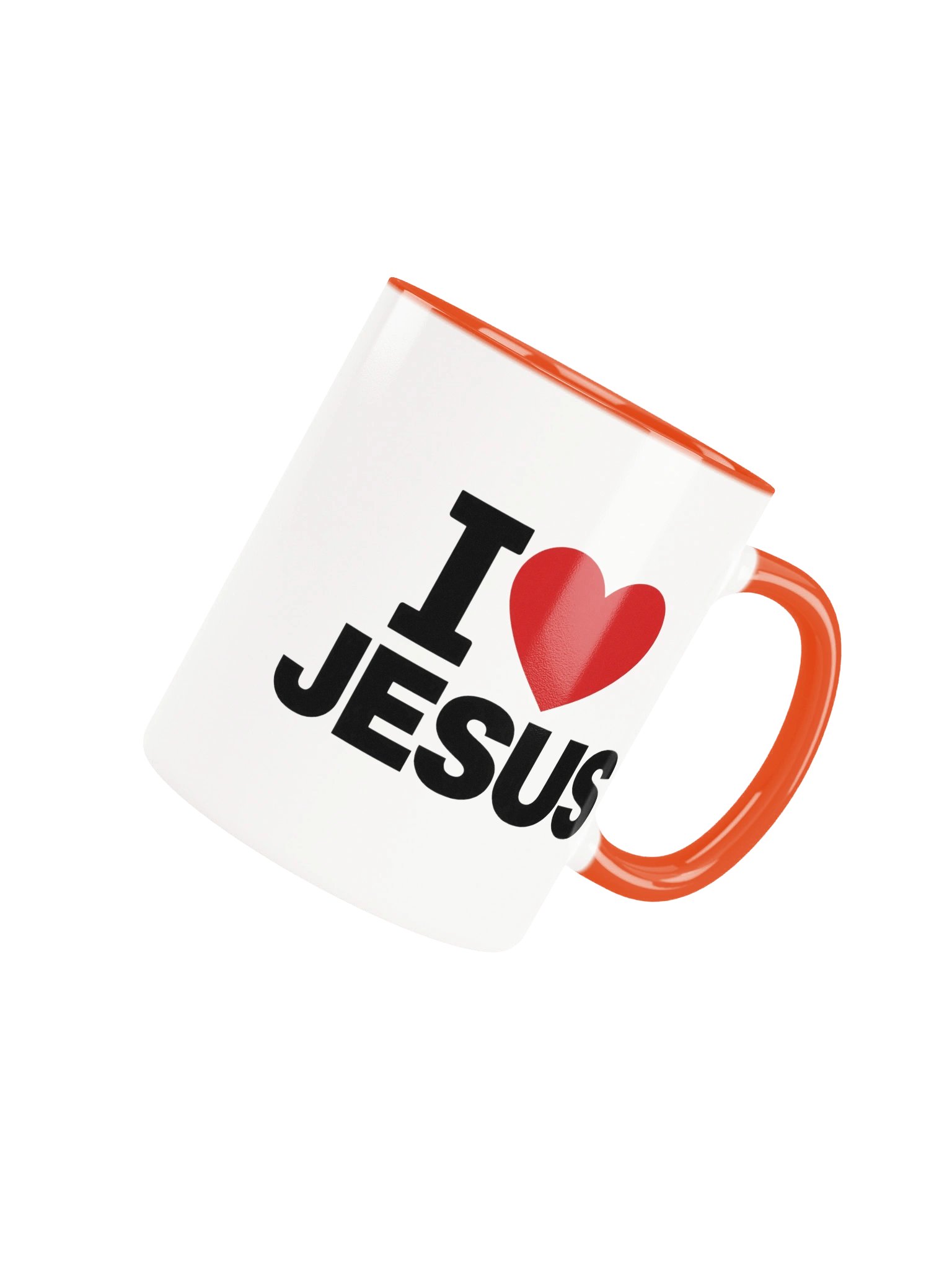 I Love Jesus Christian Mug - Faith-Based Coffee Cup product image (4)