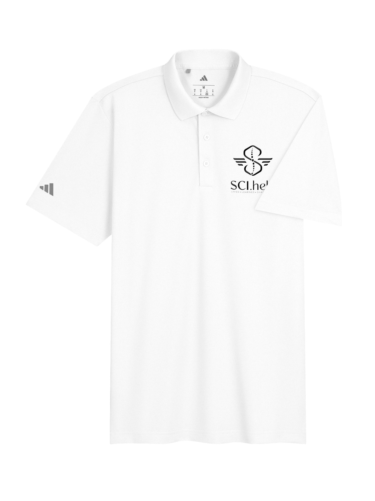 Polo - Adidas Sport White product image (3)