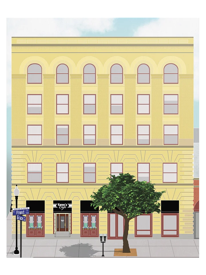 Karen's Cafe - Poster/Metal Print product image (2)