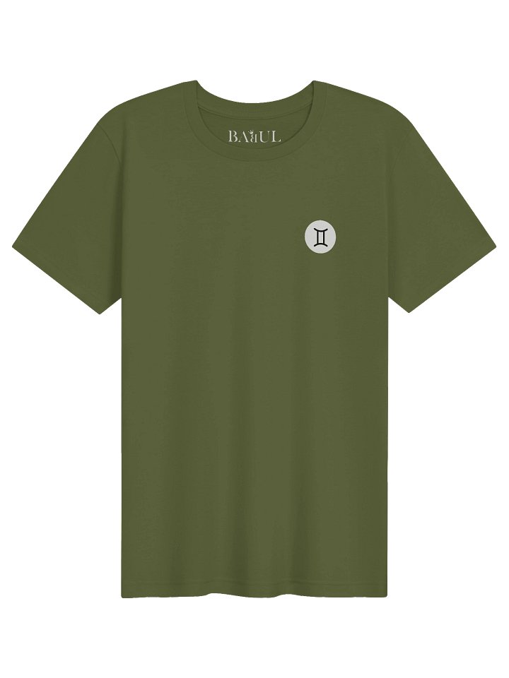 Gemini - Gothic Zodiac, Red Graphic on the back T-Shirt. product image (81)