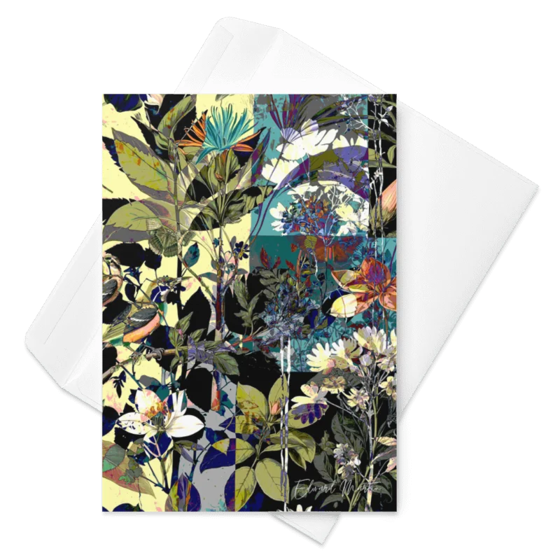 Botanical Collage Greeting Card product image (1)