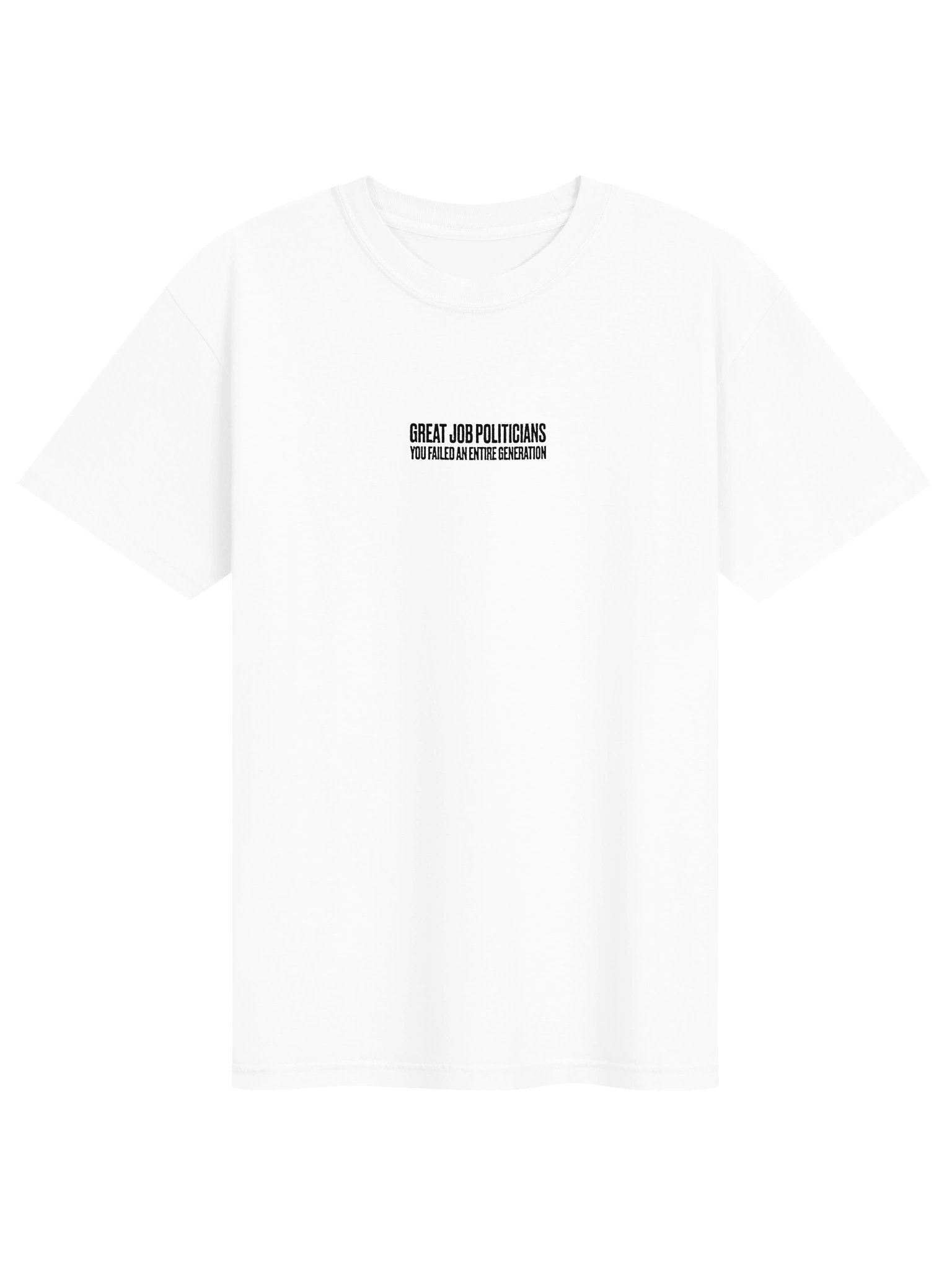 GREAT JOB ! T-shirt. white vers. product image (1)