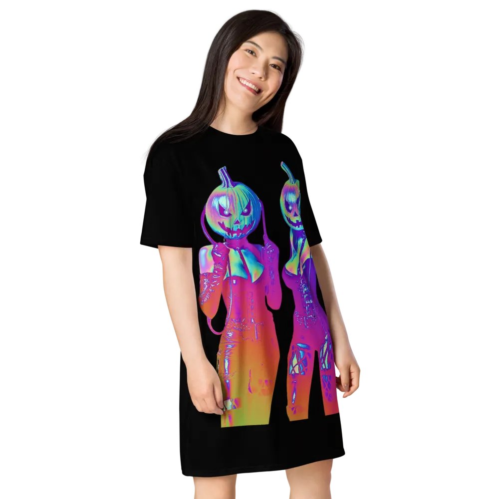 Women's Rainbow Freaky T-Shirt Dress product image (4)
