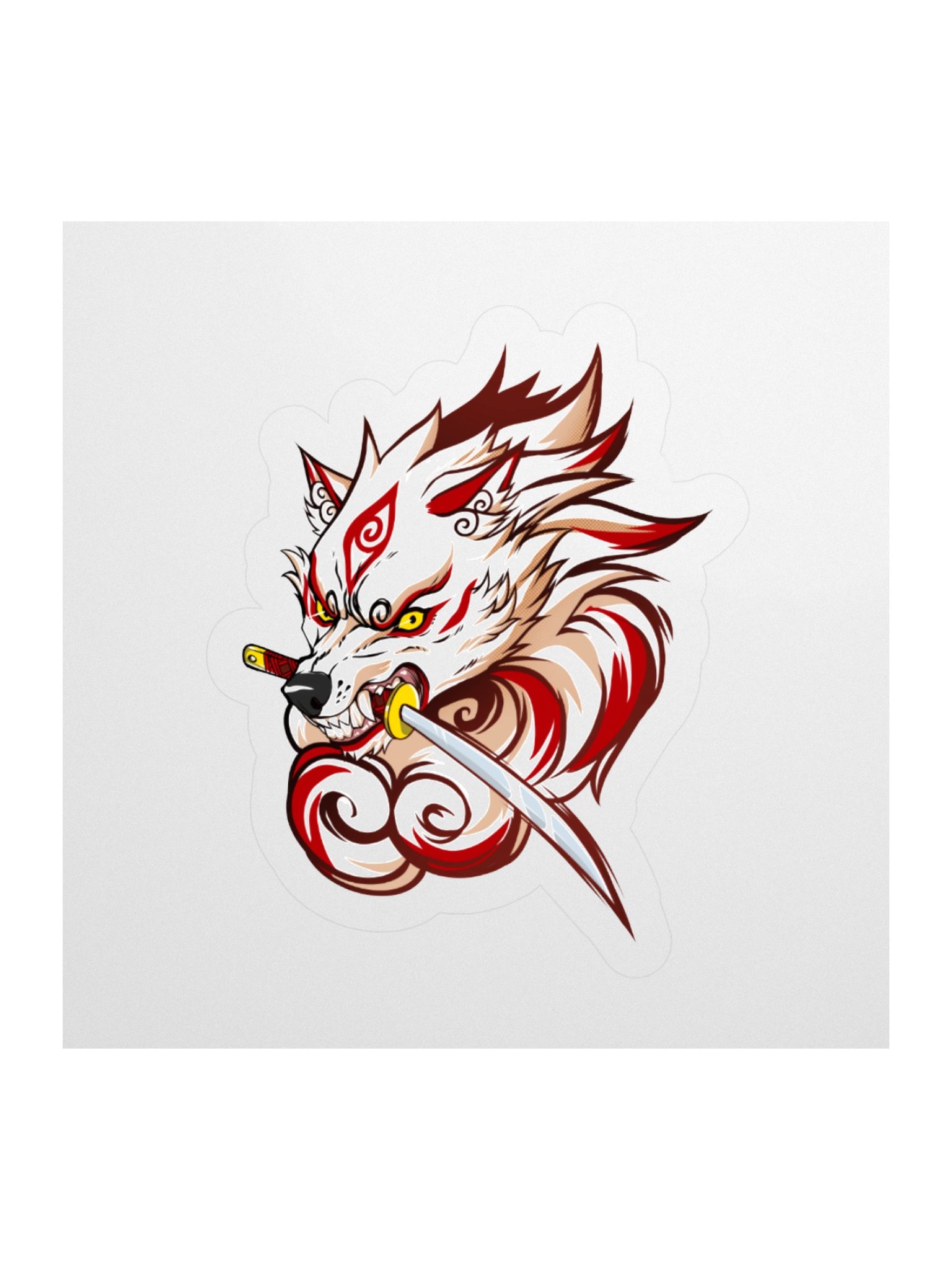 Ookami no Ken sticker product image (2)