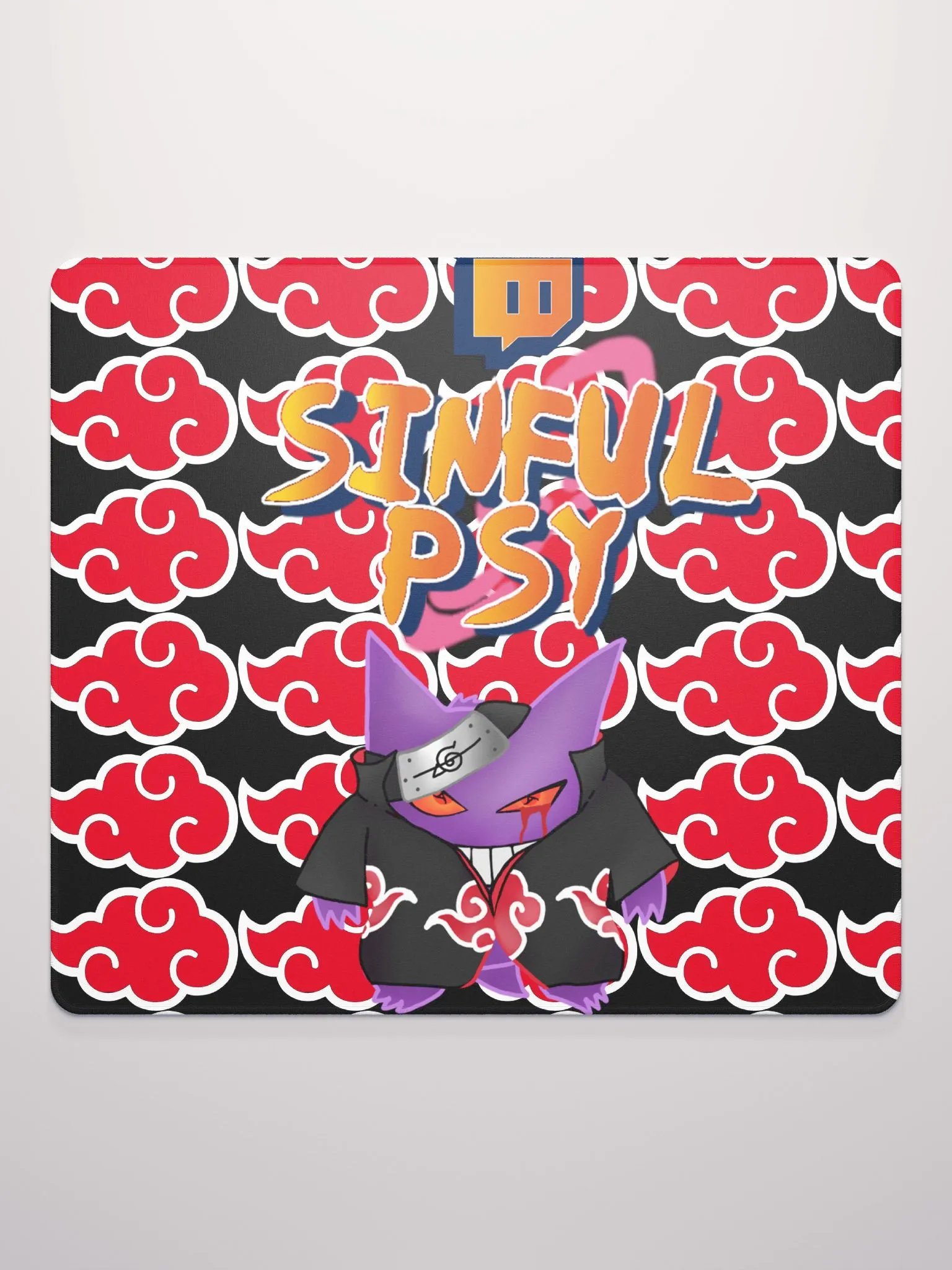 Akatsuki SinfulPsyTTV Logo Gaming Mouse Pad product image (2)