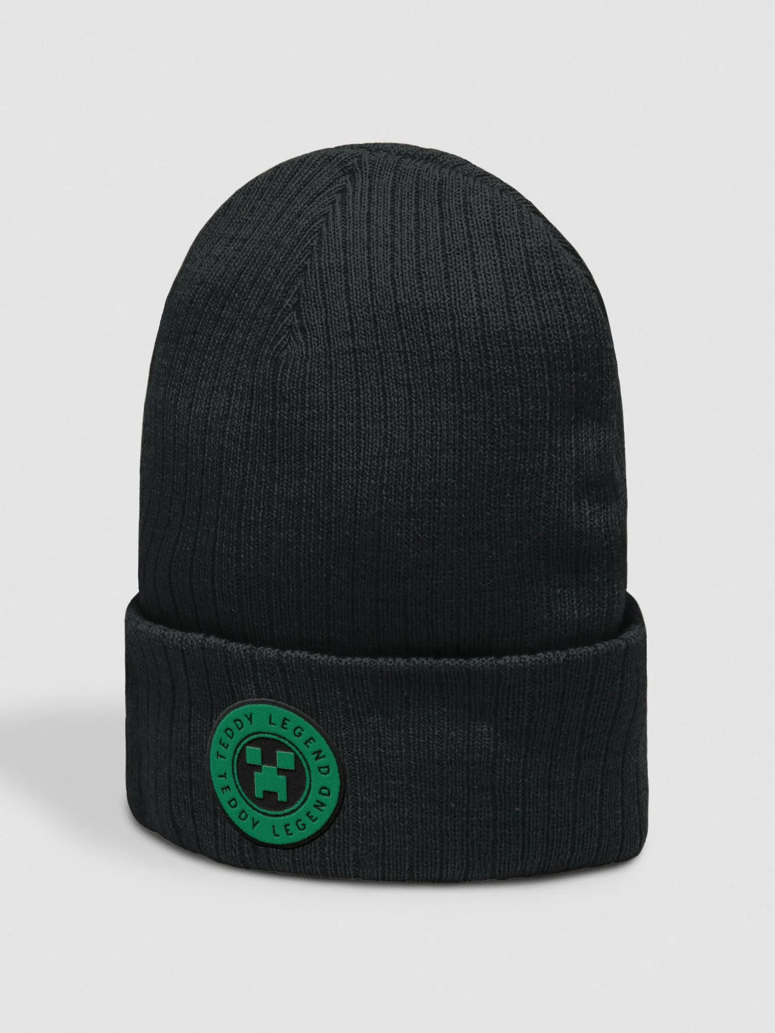 Teddy Legend Emblem Ribbed Beanie product image (2)