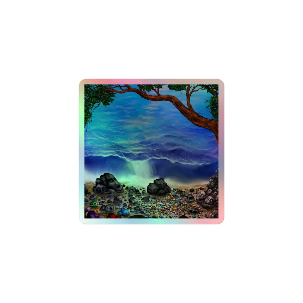 Ocean Bro Holo Sticker product image (1)