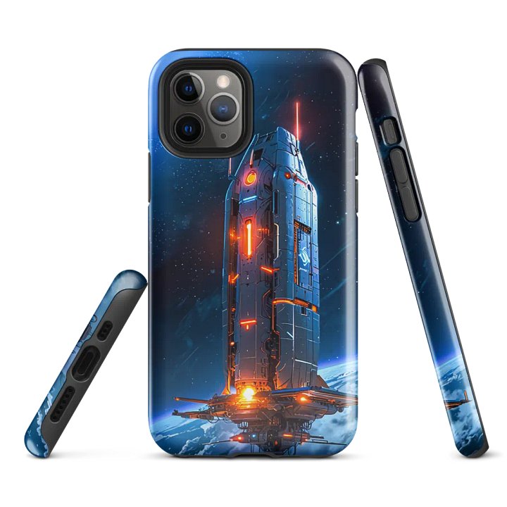 Futuristic Meteorite Mariner Space Vessel iPhone Case product image (2)