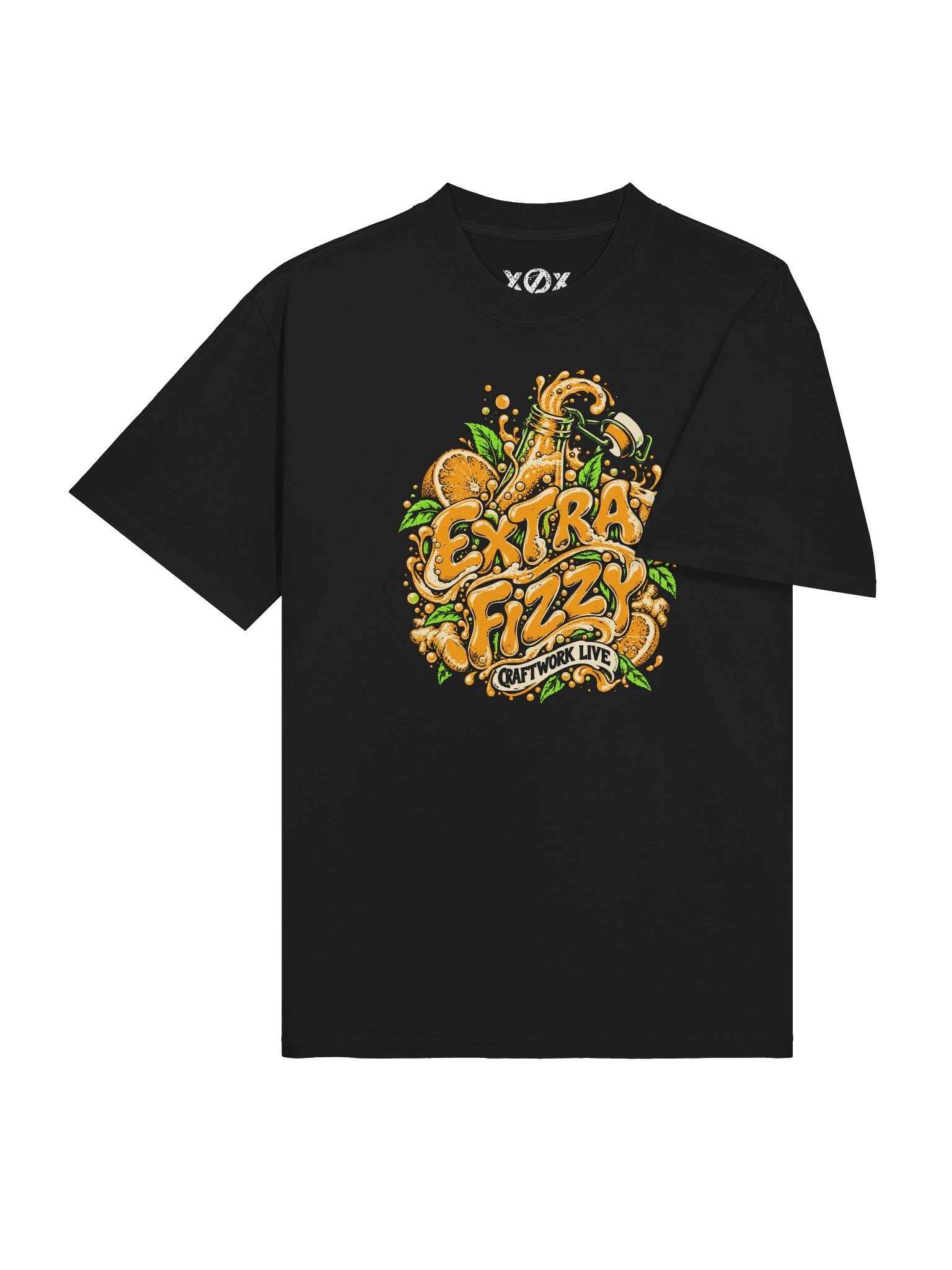 EXTRA FIZZY — Unisex Oversized Kombucha Graphic T-Shirt product image (4)