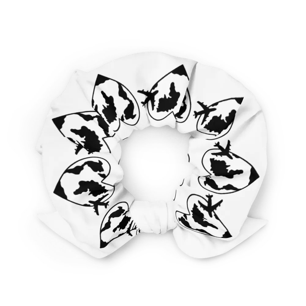 Sustainable All-Over Print Scrunchie product image (2)