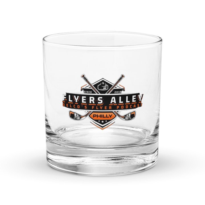 Flyers Alley Rocks Glass product image (1)