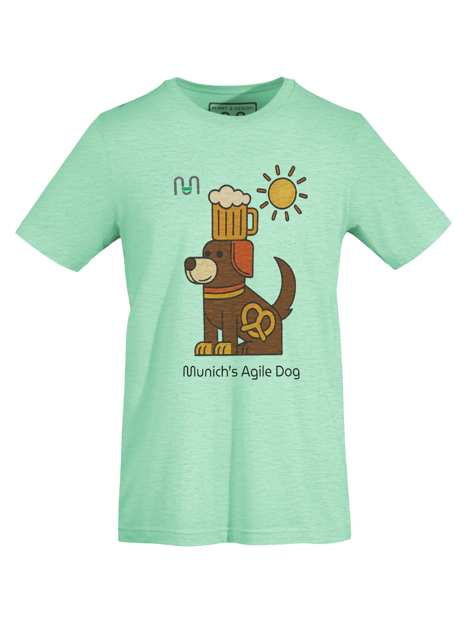 Bavarian Brewhound – Prost Pup Tee – M Style - M-Art & Design product image (67)