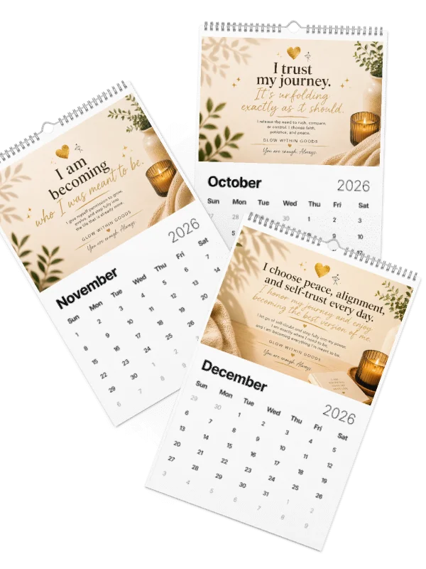 Glow Within Goods™ Affirmation Calendar: 365 Days of Purpose product image (10)