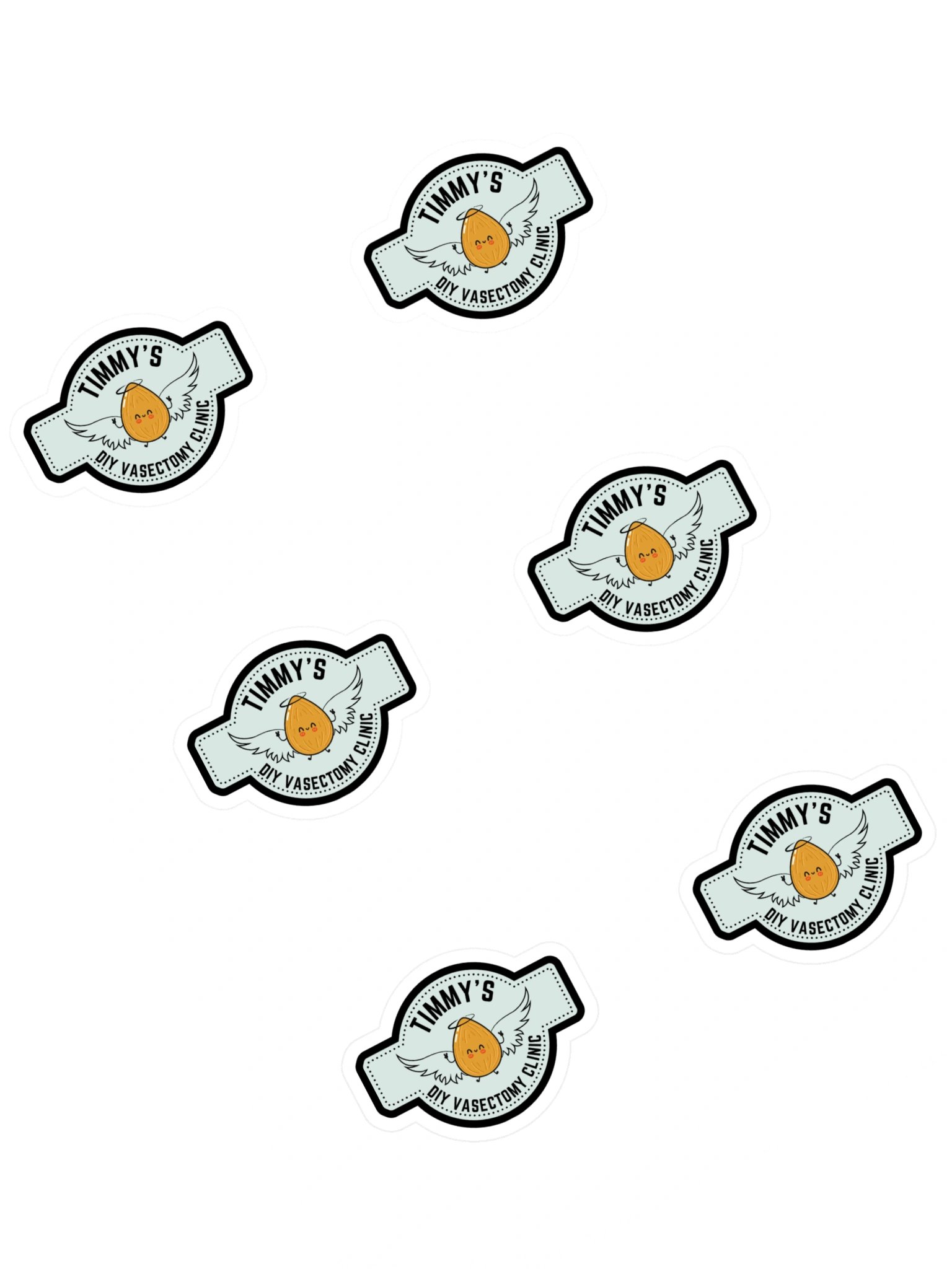 Timmy's DIY Vasectomy Stickers product image (1)