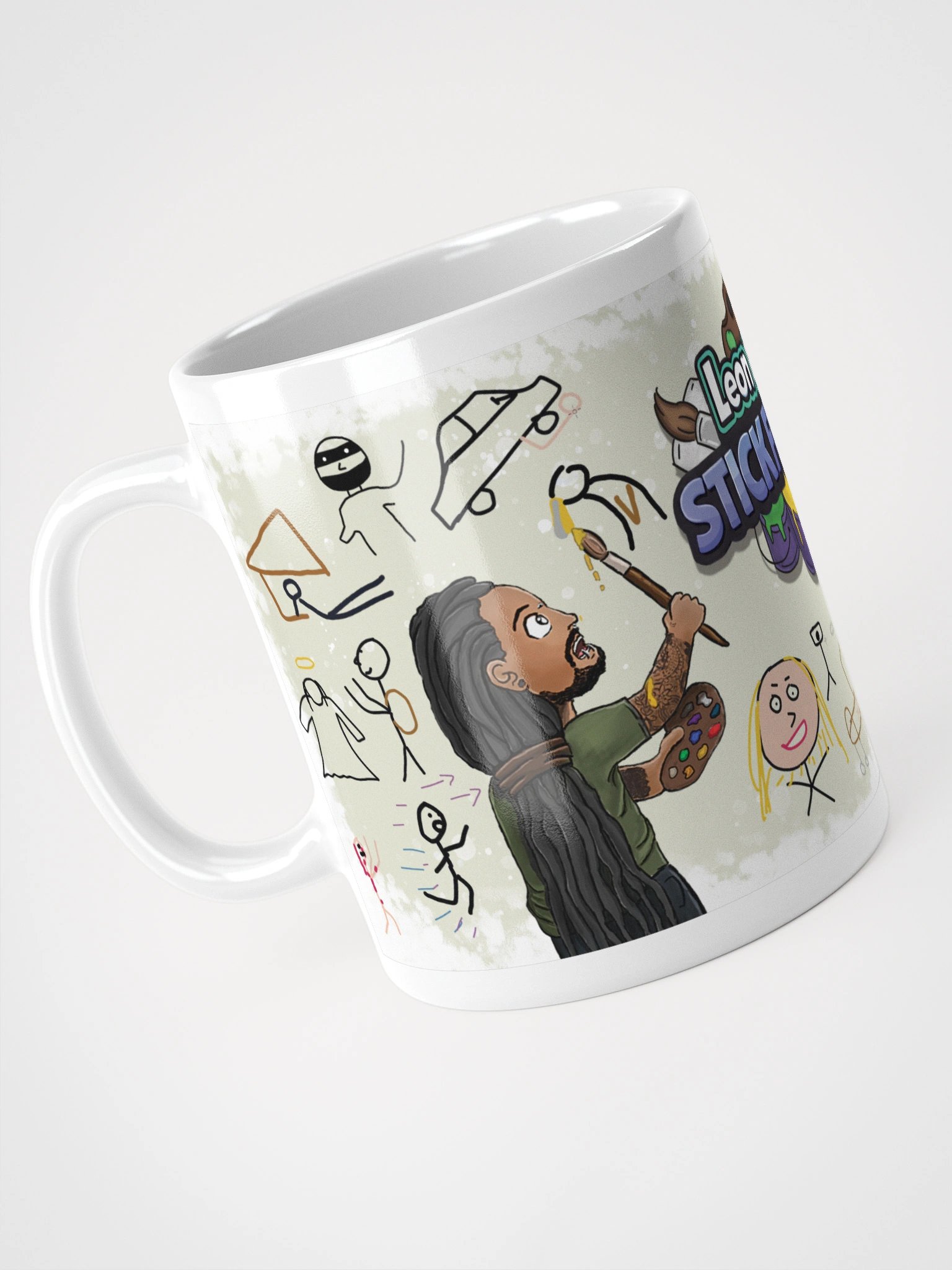 Leon Draws - Stick Figures Mug product image (5)