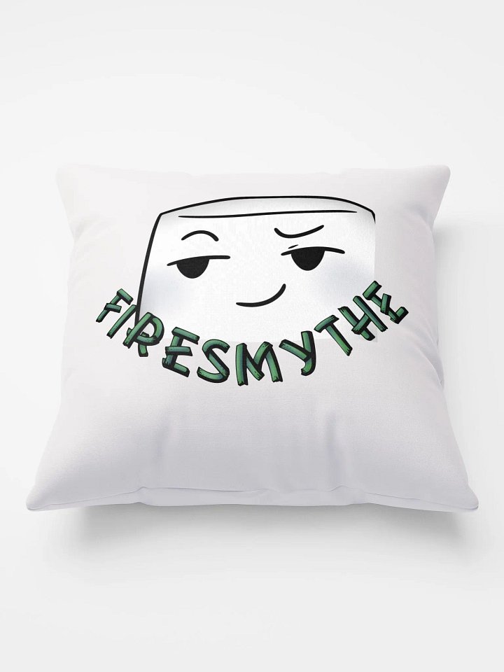Smug Firesmythe Throw Pillow product image (1)