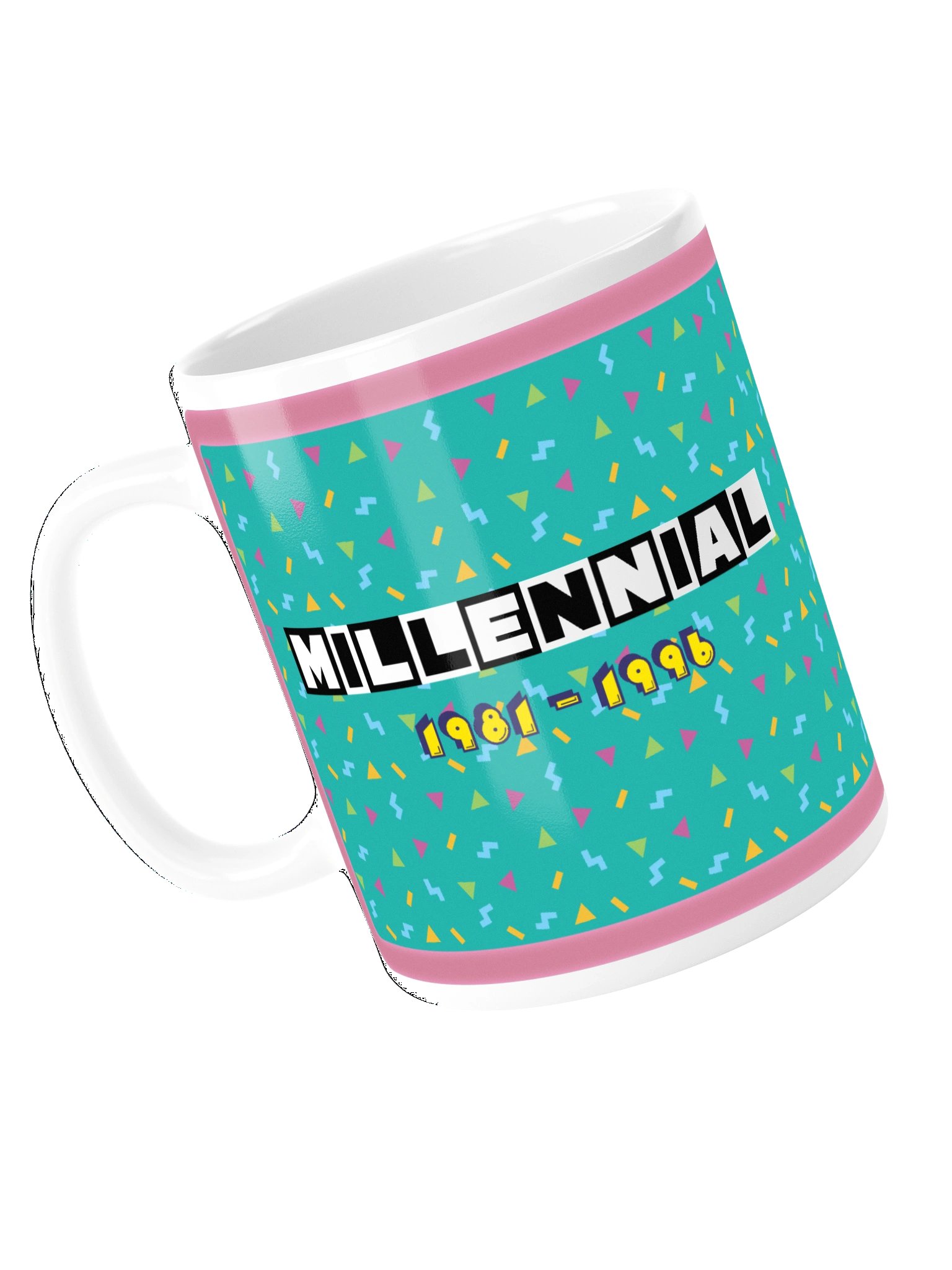 Millennial Theme Mug - Green product image (4)