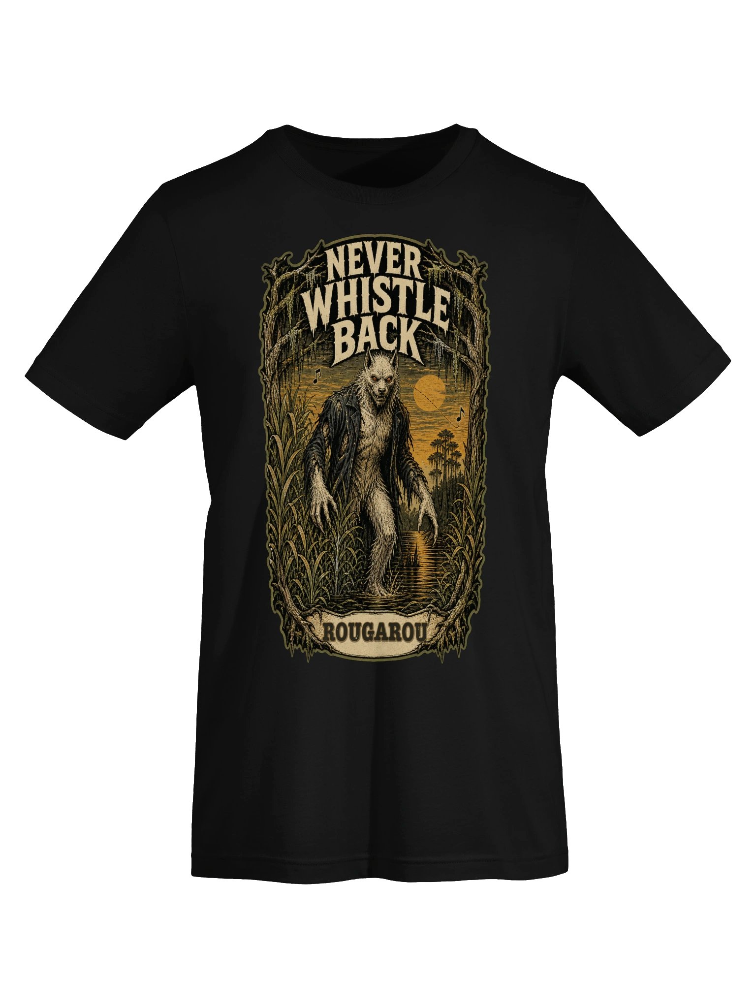 Rougarou — Never Whistle Back Tee product image (26)