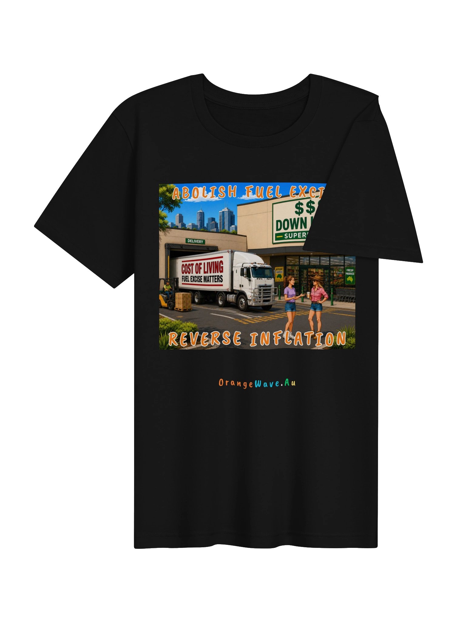 Abolish Fuel Excise Reverse Inflation Tee product image (24)