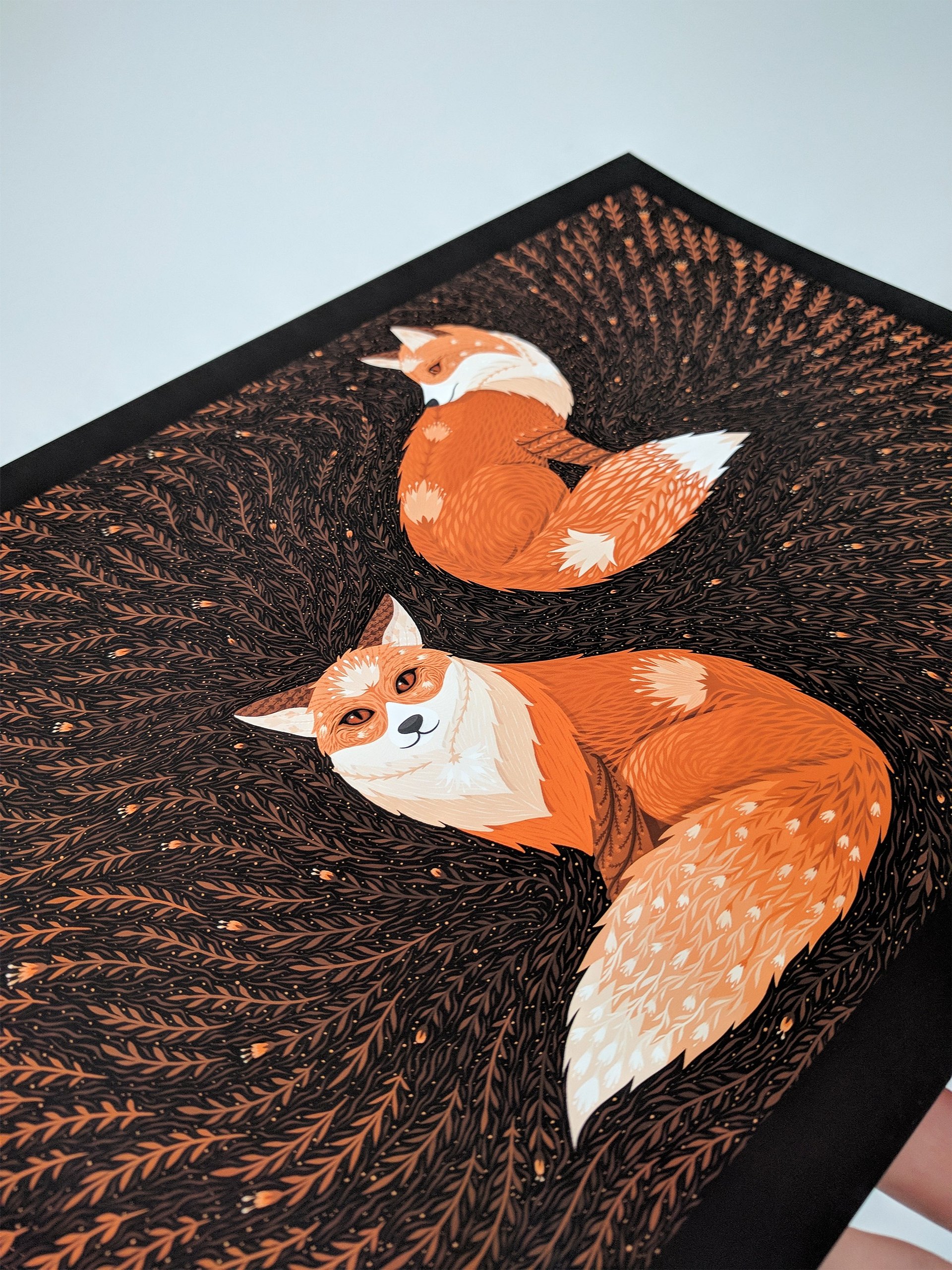 Whimsical Red Fox Art product image (5)
