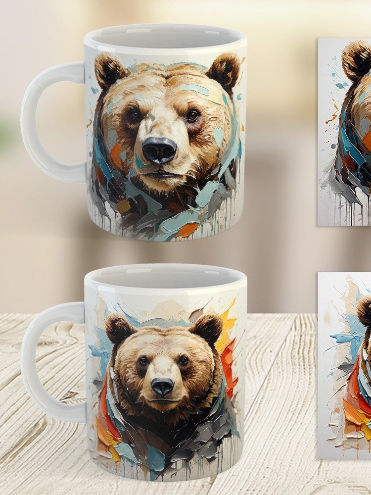 Untamed Power Bear Mug product image (7)