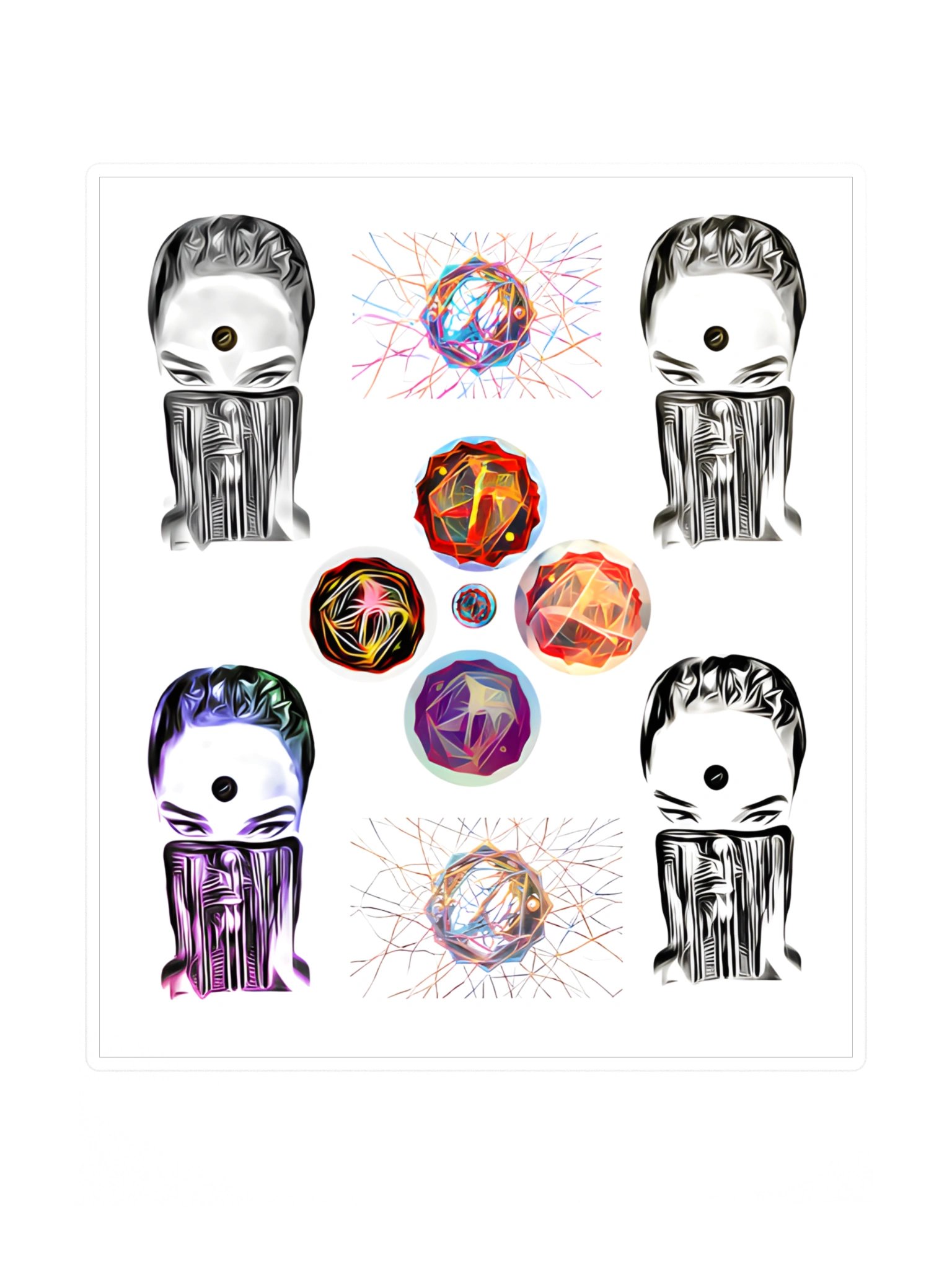 Old Meets New Stickers product image (3)