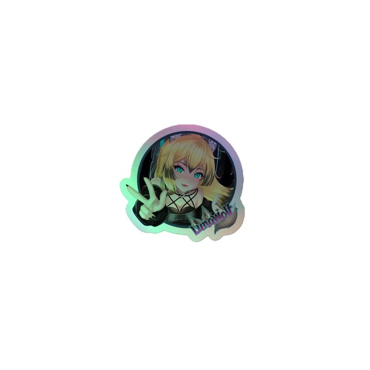 LunaWolf Holographic Anime Sticker Set product image (1)