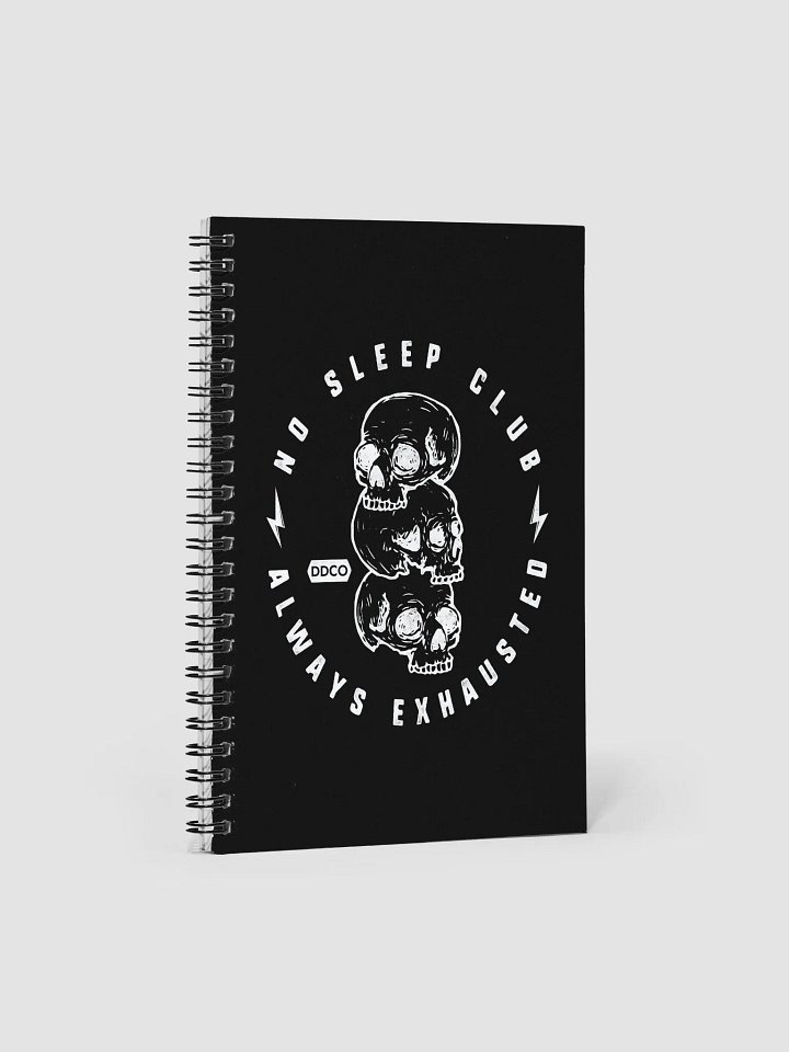 No Sleep Club - Spiral Notebook product image (1)