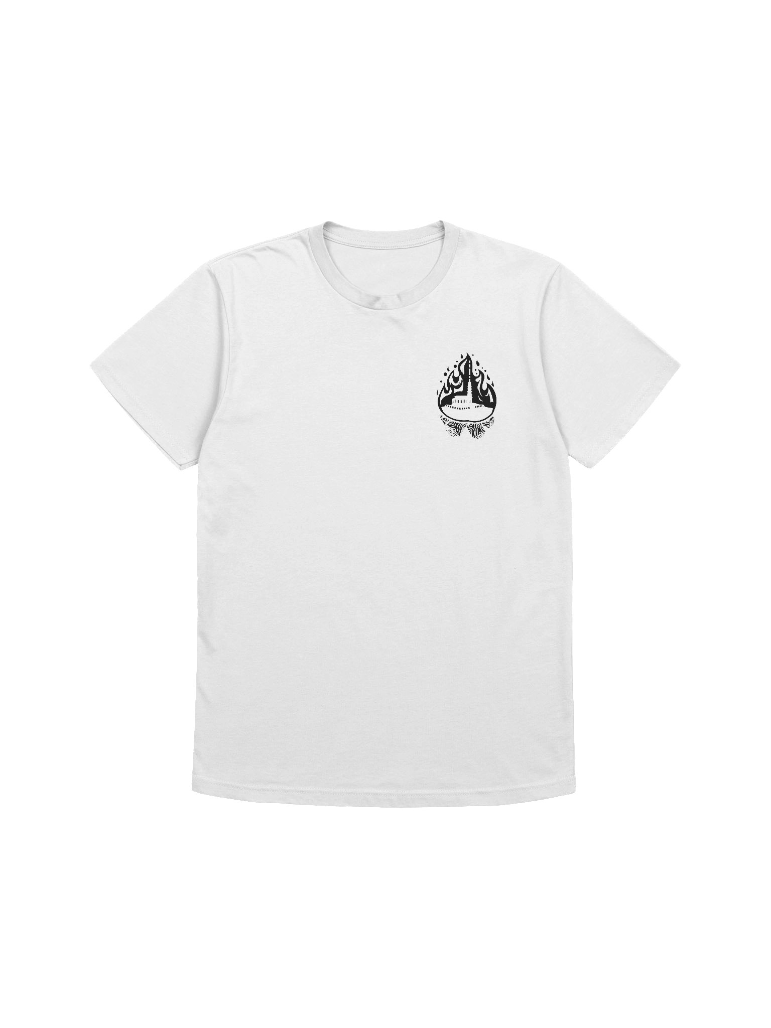 FIRESIDE II T-Shirt (White) product image (3)