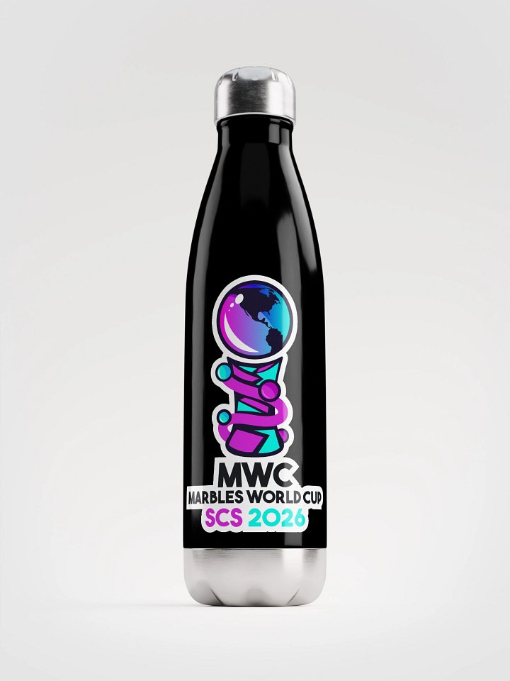 MARBLES WORLD CUP STAINLESS STEEL WATER BOTTLE product image (2)