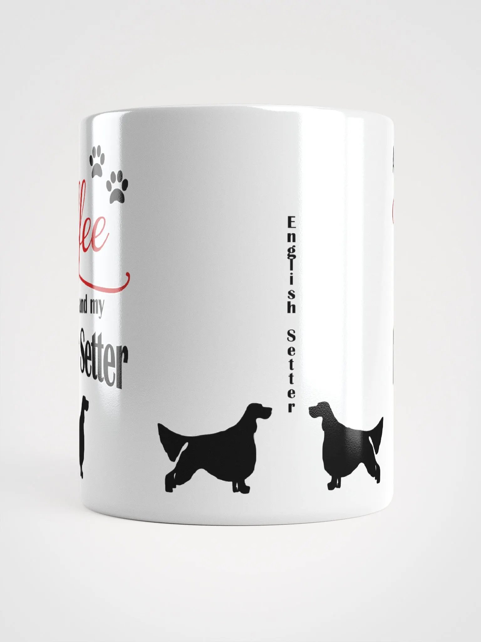 Coffee and my English Setter Mug product image (5)