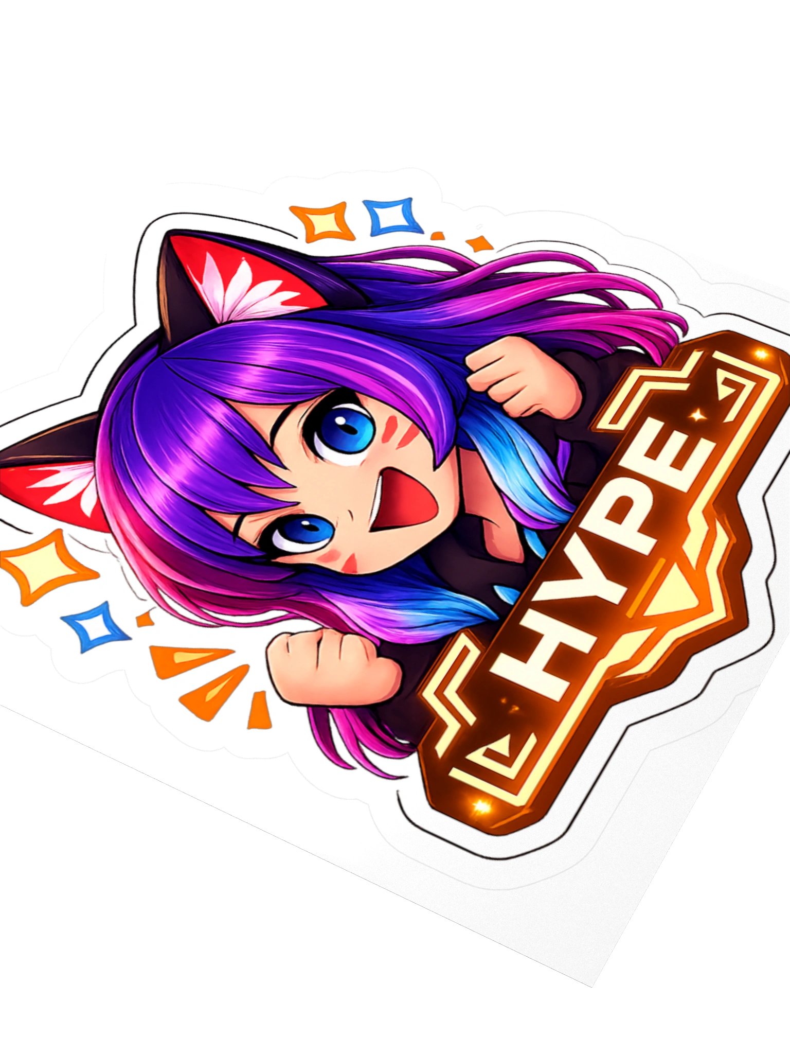 • AKC // Callie Sticker HYPE | Callie Emote Badge Series product image (3)