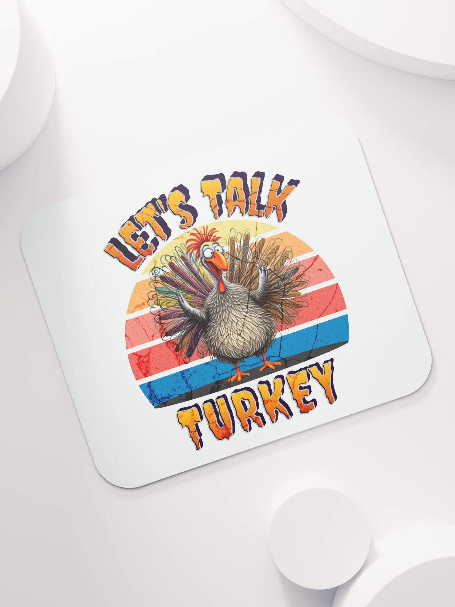 Lets Talk Turkey Retro Mouse Pad product image (5)