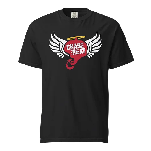 Chase the Heat White Winged Chili Halo Tshirt product image (1)