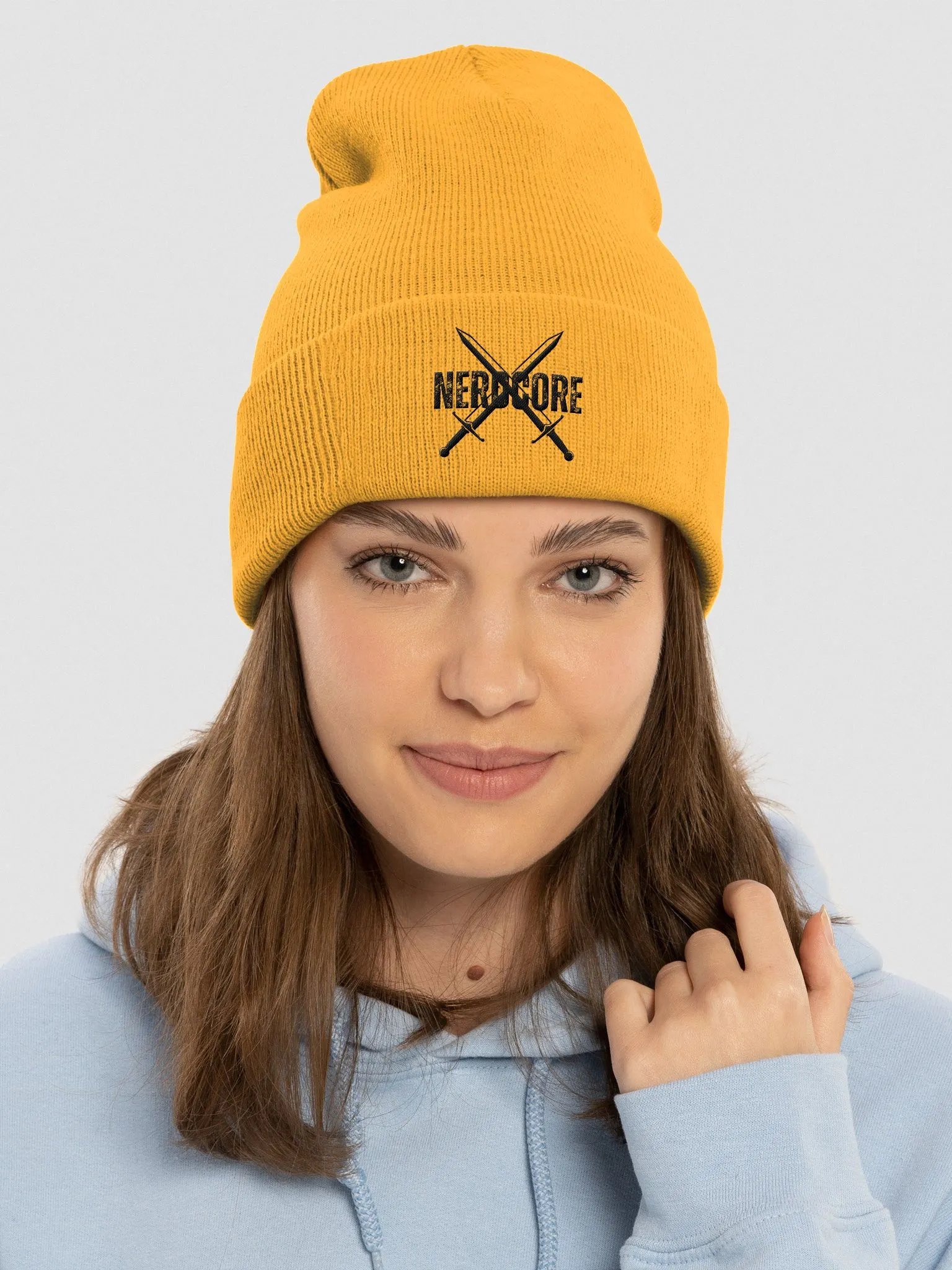 Nerdcore X Yupoong Cuffed Beanie product image (16)